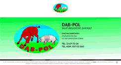 Desktop Screenshot of dab-pol.com